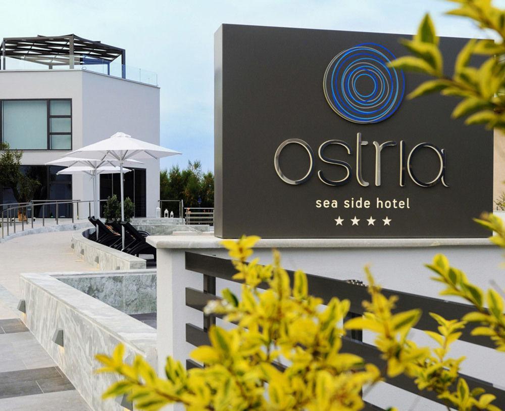 Ostria Sea Side Hotel CChanioti Exteriér fotografie