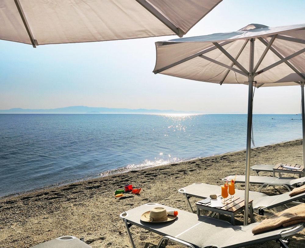Ostria Sea Side Hotel CChanioti Exteriér fotografie